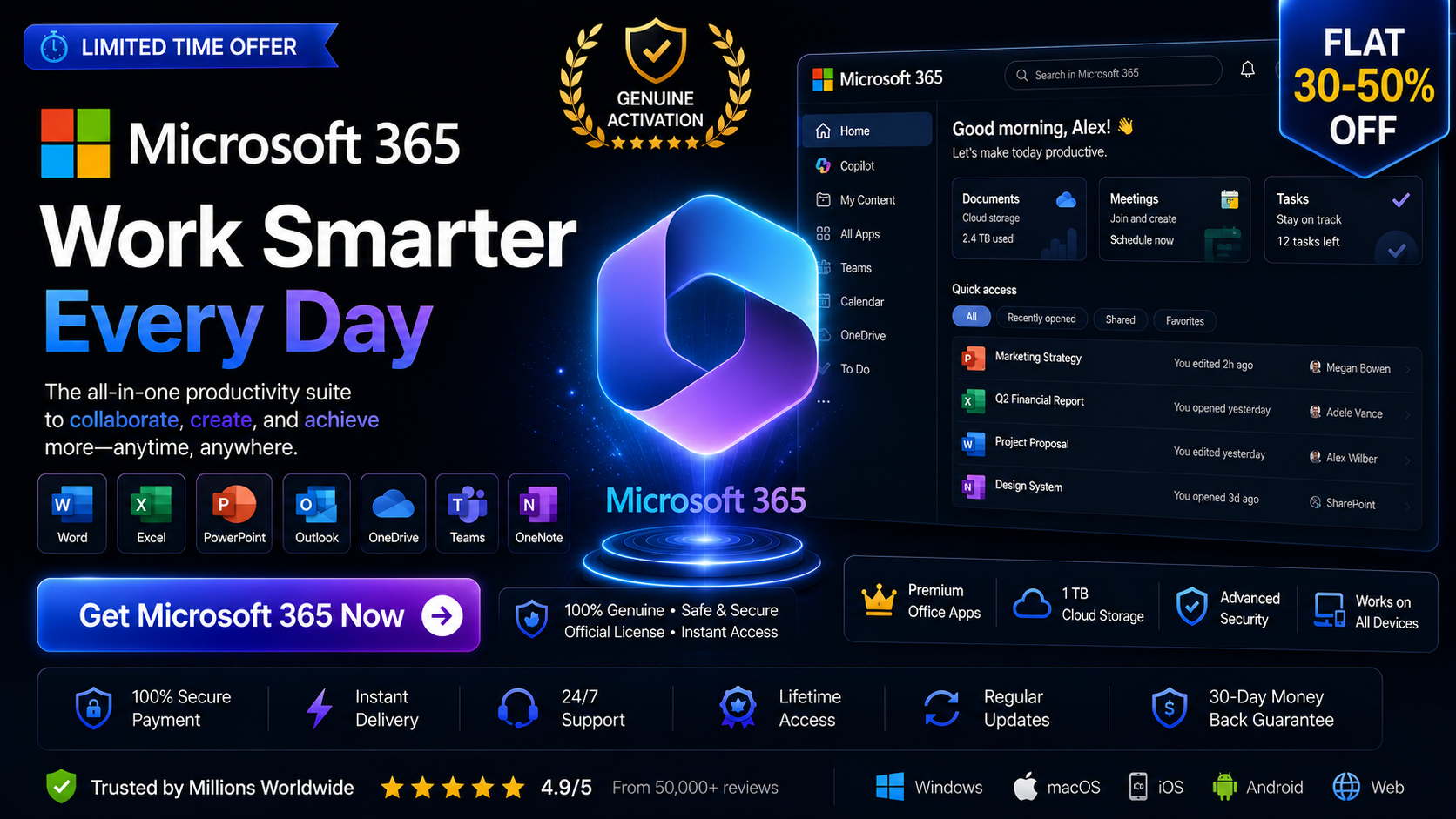 Microsoft 365 premium banner
